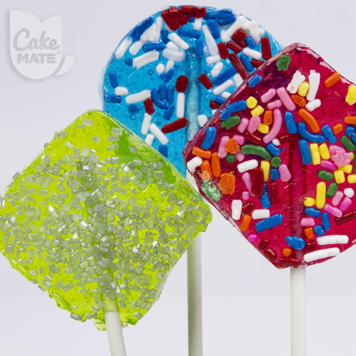 Cake Mate bright rainbow sprinkles ideal for party desserts.