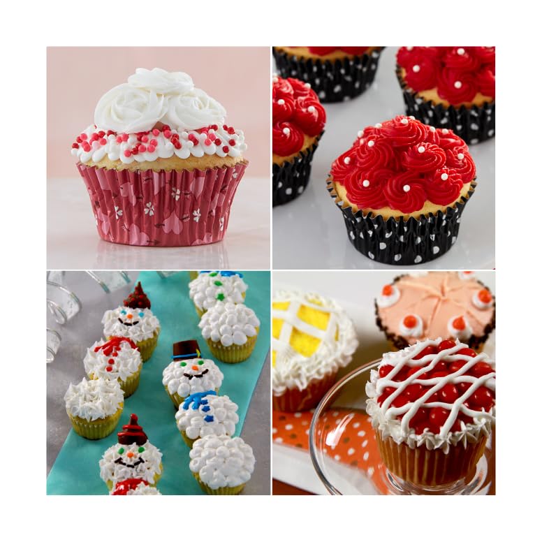 Cake Mate decorating icing bundle view shows the color variety for holiday baking.