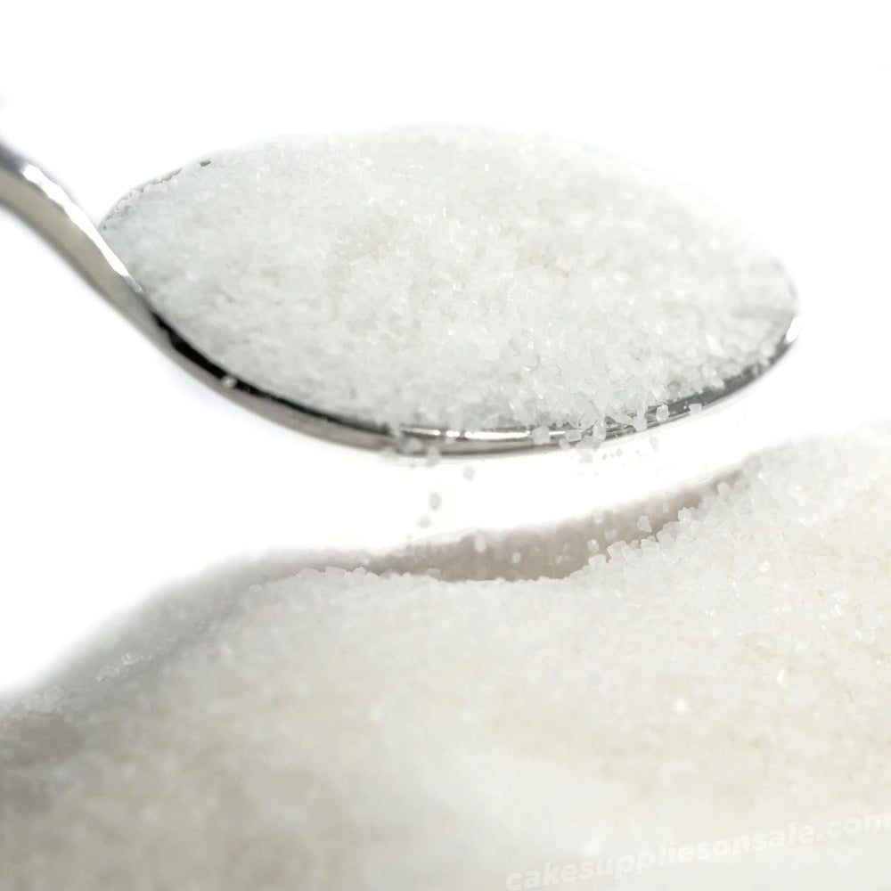Cake S.O.S sanding sugar on cupcakes adds sparkling texture and crunch.