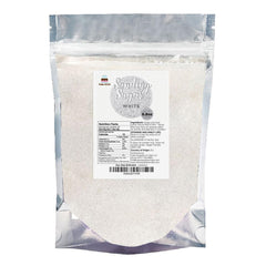 Cake S.O.S sanding sugar white 8.8 oz crystals sparkle on treats and subtle sweetness.