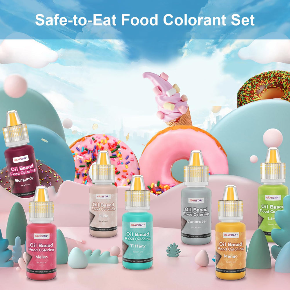 CAKESTAR color-dye for cake decorating and candy art with control