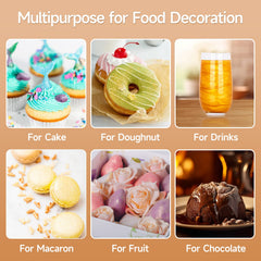 CAKESTAR edible glitter spray burgundy adds rich metallic accents to cakes and cookies.
