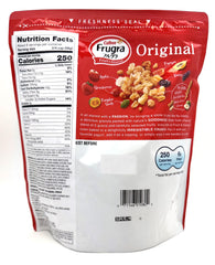 Calbee Frugra fruit mix close-up highlighting dried fruits for fruity crunch