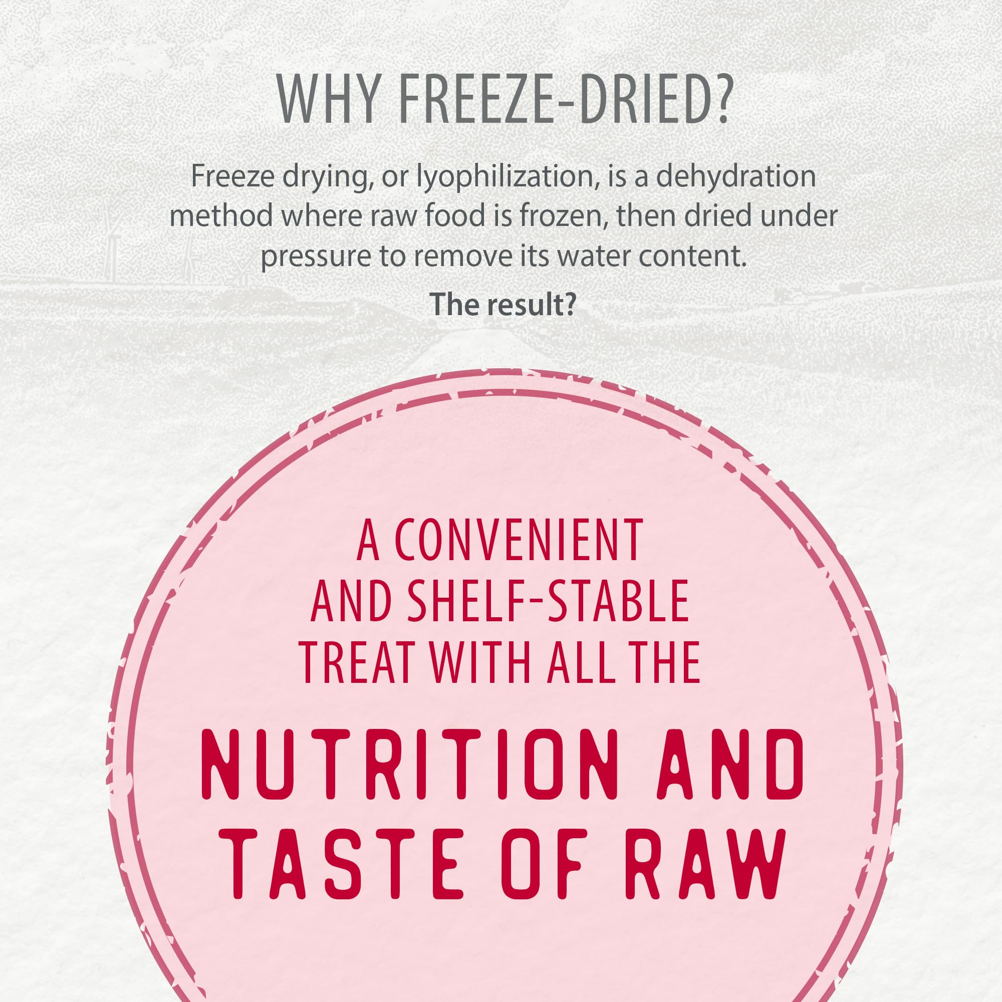 Caledon Farms Freeze Dried Bites puppy-friendly, gentle on digestion, easy to chew.