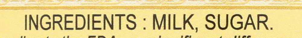 Gluten-free icon on Califia Farms condensed milk packaging