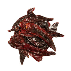 California Dried Chile Peppers Anaheim packaged bag preserves freshness for spices and sauces.