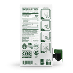 California Olive Ranch 2L bag-in-box angled view showcasing compact, space-saving design.