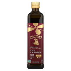 California Olive Ranch California Reserve Arbequina bottle for fresh fruity salad dressing.