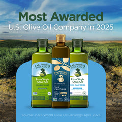 California Olive Ranch Smart Label QR close-up enabling harvest data access.