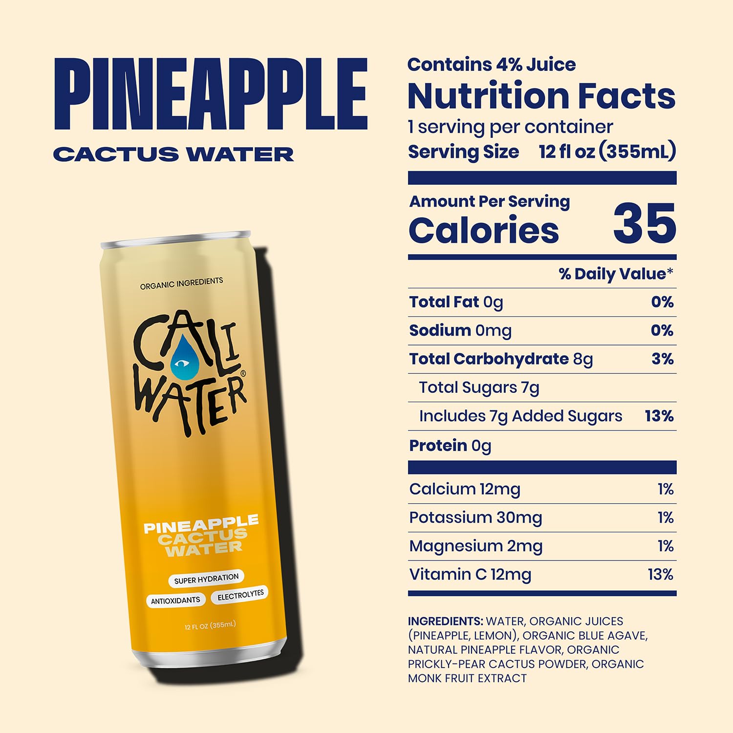 Caliwater Active lifestyle scene with can, hydration during workouts