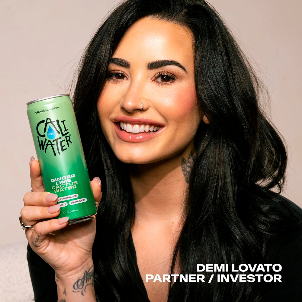 Caliwater antioxidant-rich formula shown in skin-care imagery.