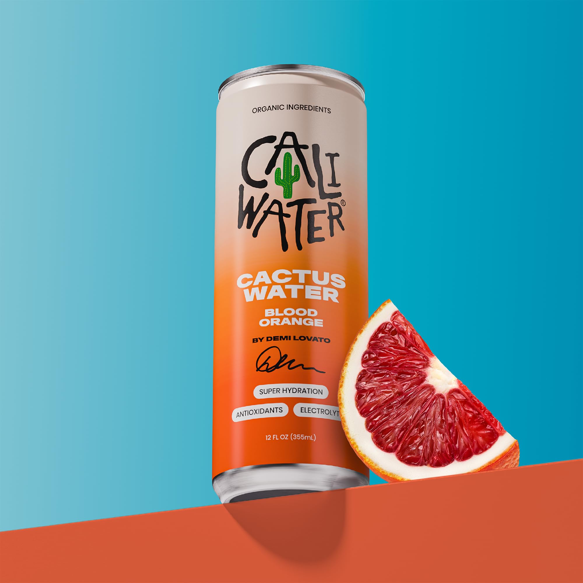 Caliwater cans cooling in the fridge for active days