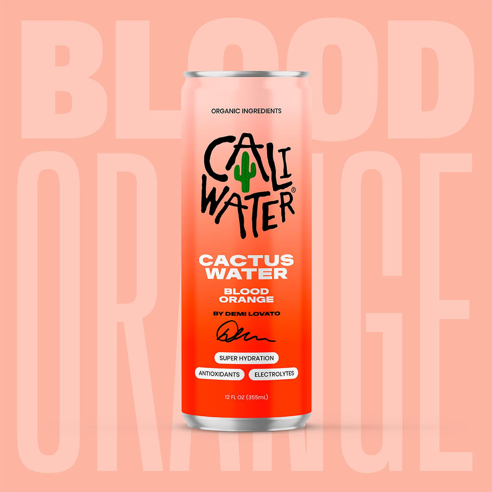Caliwater organic cactus water ingredients highlighting natural electrolytes