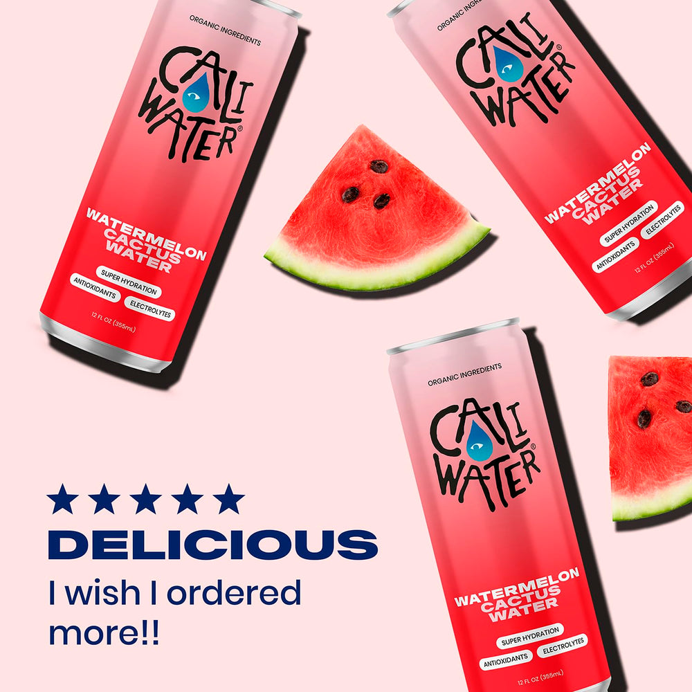 CALIWATER Variety Pack can showing multiple flavors for versatile hydration choices