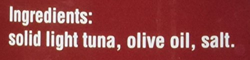 Callipo tuna nutrition label, highlights ingredients and quality