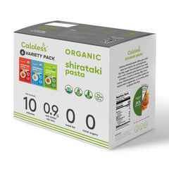 Caloless Konjac Angel Hair Pack offers low-calorie noodles ideal for keto meals.
