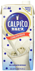 CALPICO Concentrate bottle front for refreshing non-carbonated drinks.