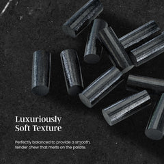 Cambie authentic Finnish licorice heritage in a chewy bite.