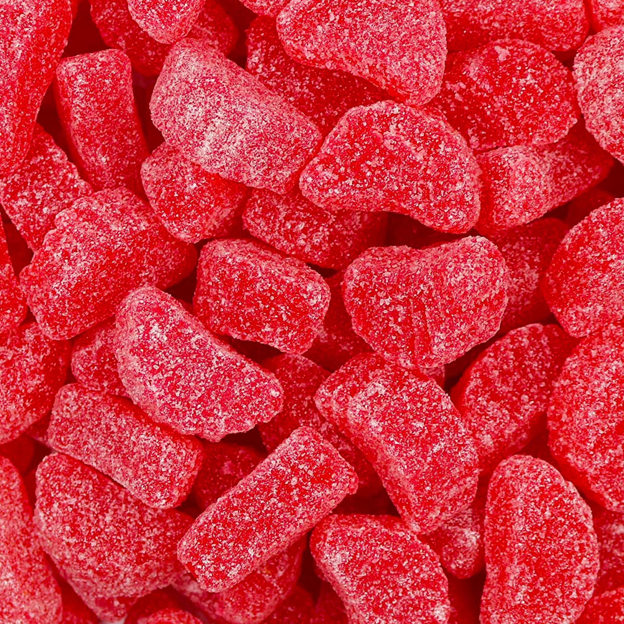 Cambie Cherry Slices candy jar collection demonstrates inviting, crowd-pleasing snack option