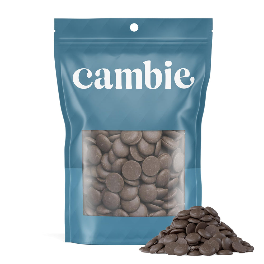 Cambie dark melting chocolate for cake pops and drizzled desserts.