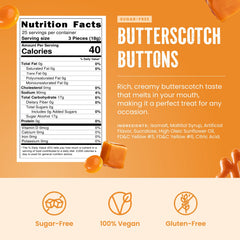 Cambie individually wrapped candies for freshness and on-the-go convenience