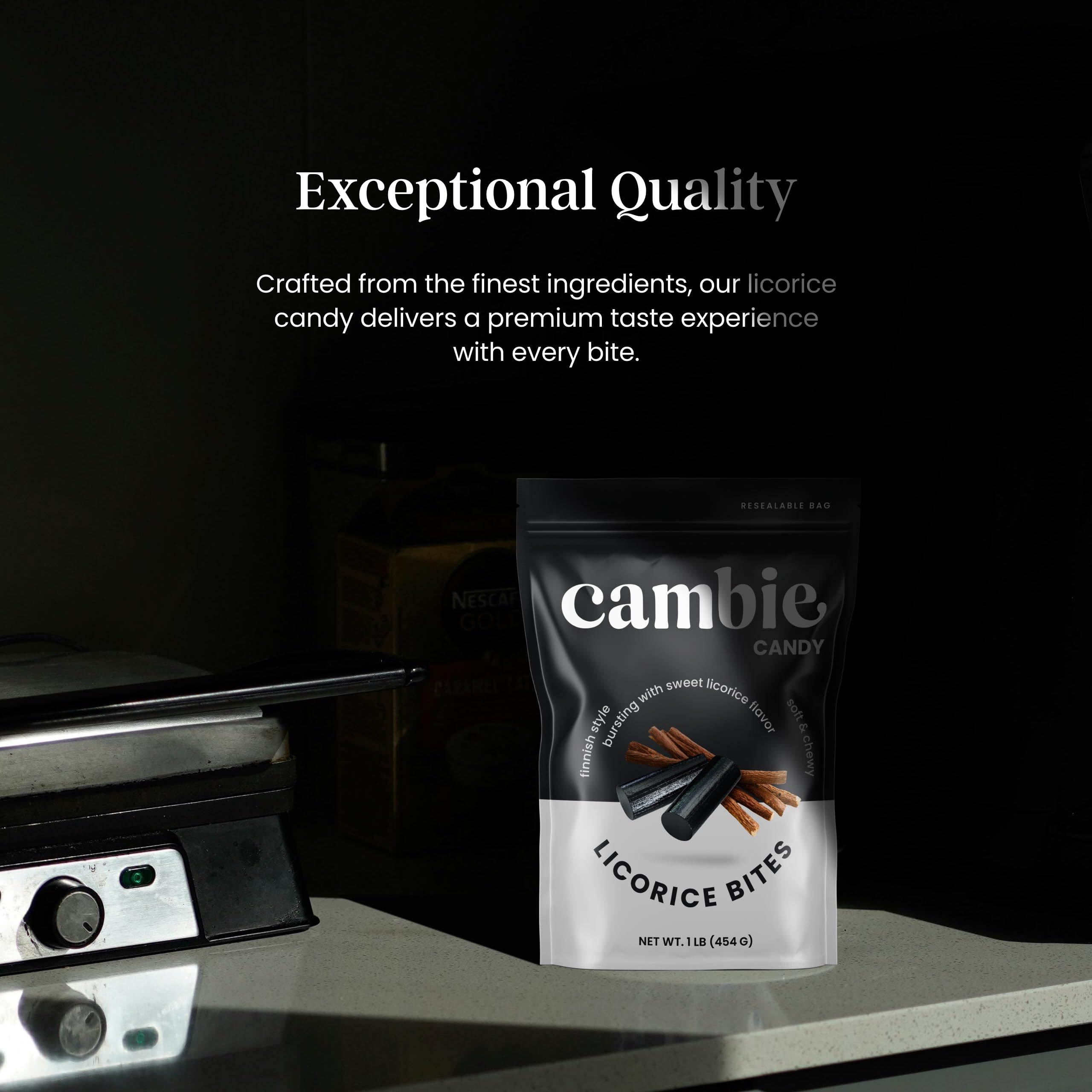 Gift-ready Cambie licorice set for baskets and celebrations.