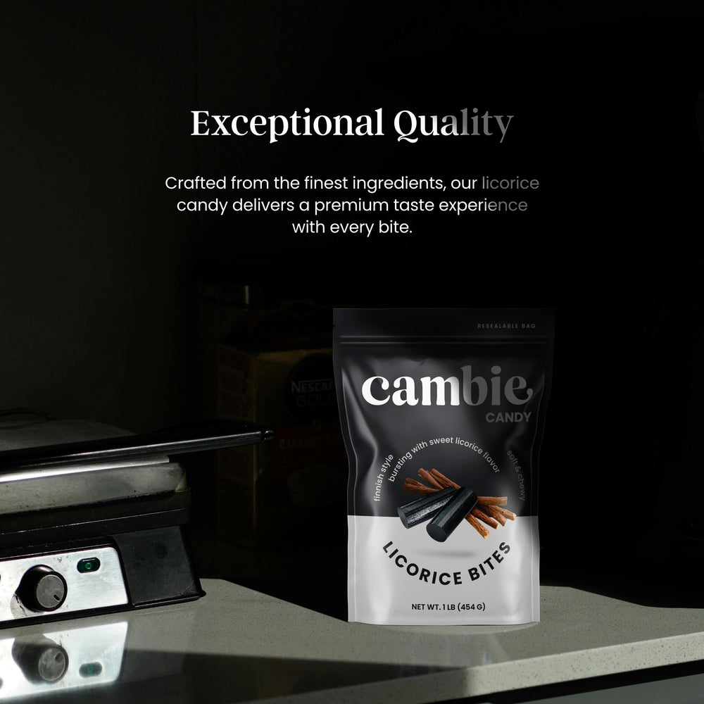 Gift-ready Cambie licorice set for baskets and celebrations.