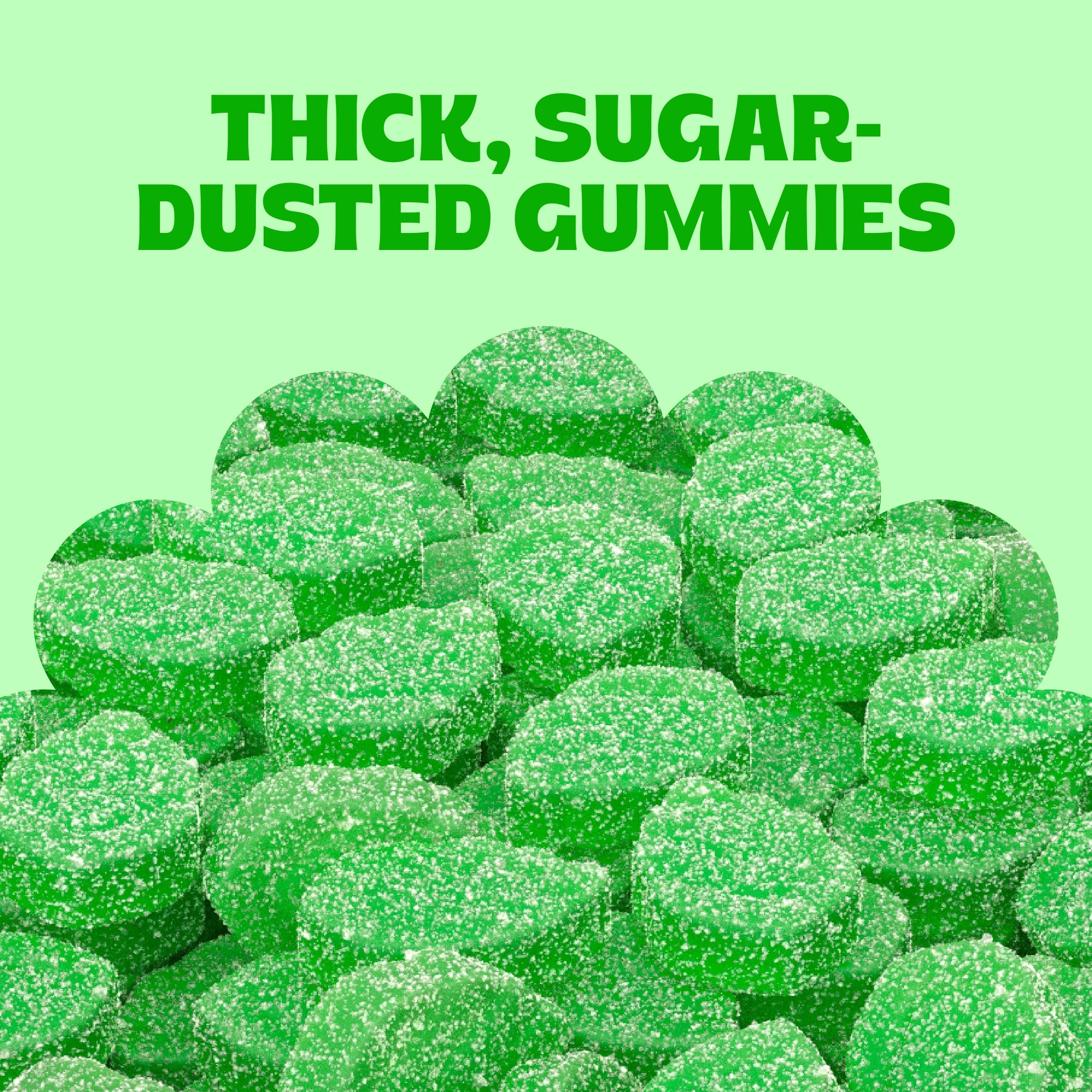 Natural spearmint flavor Cambie candy shown as a refreshing treat