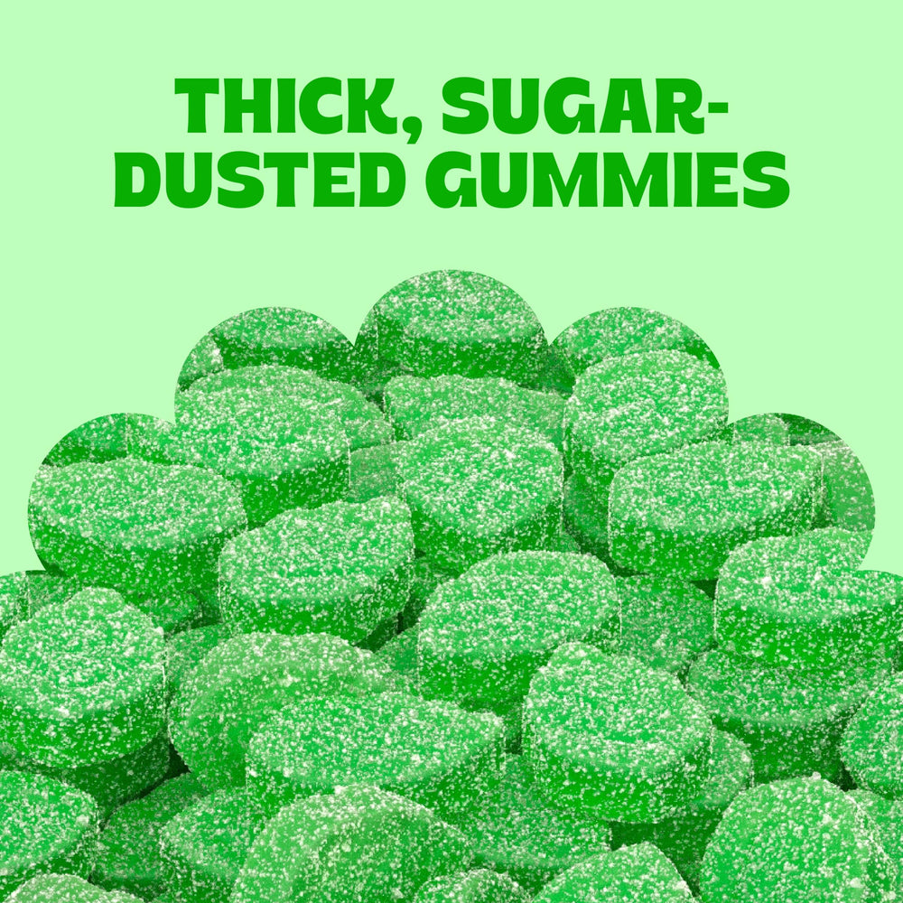 Natural spearmint flavor Cambie candy shown as a refreshing treat