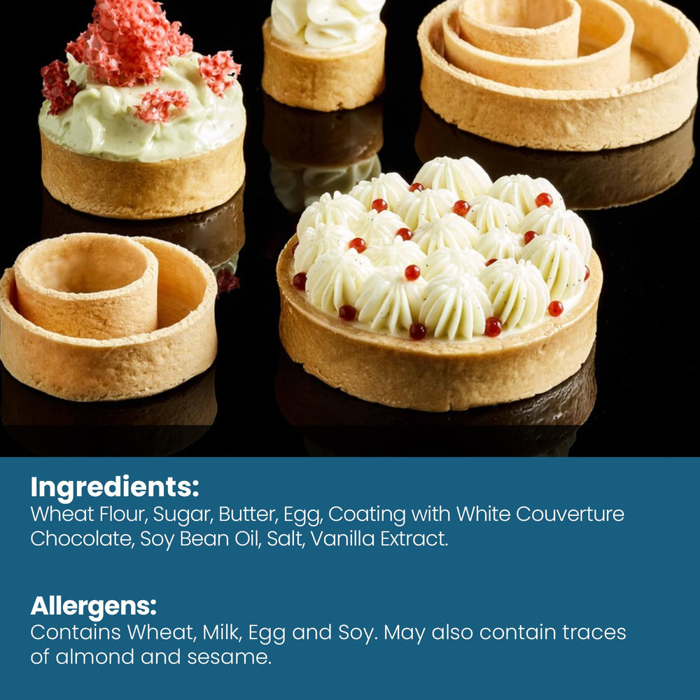 Cambie professional dessert shells suit cafes and caterers seeking reliable results
