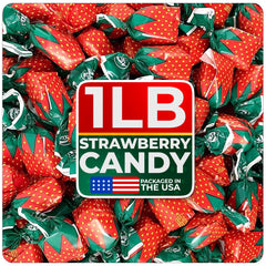 Cambie strawberry hard candy wrapper emphasizes freshness for on-the-go snacking