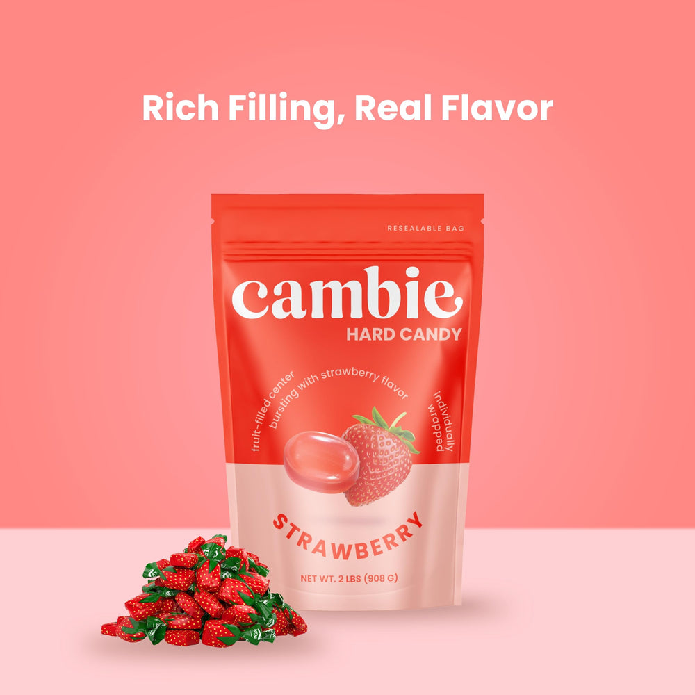 Cambie strawberry party favors add nostalgic flair to events