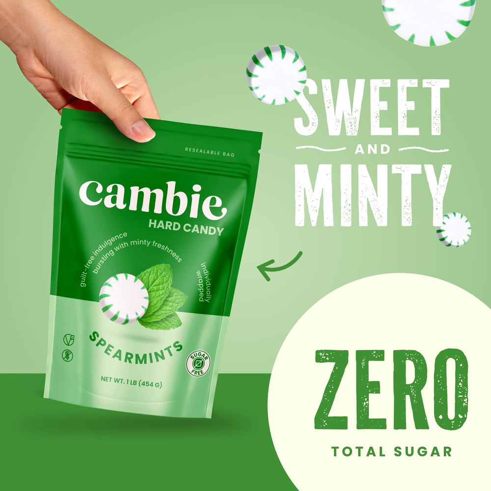 Cambie Sugar Free Hard Candy pack of pieces ideal for travel