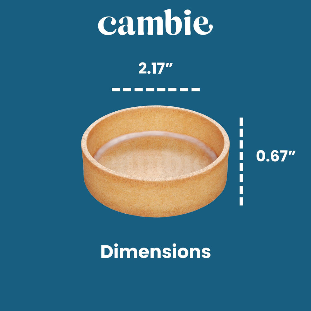 Cambie tart shells 40 per box support batch production and plating