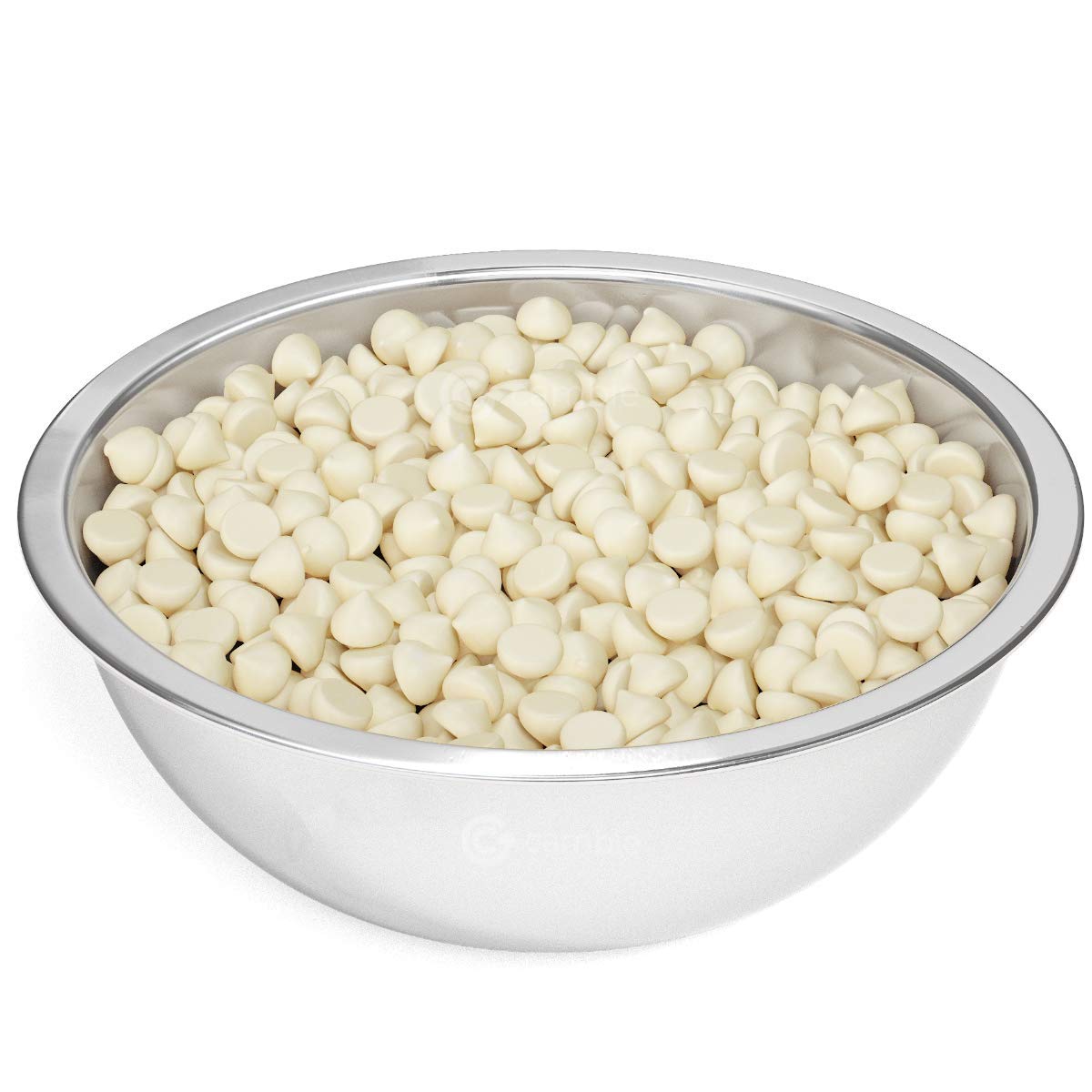 Cambie white chocolate chips folded into cookie dough for rich flavor