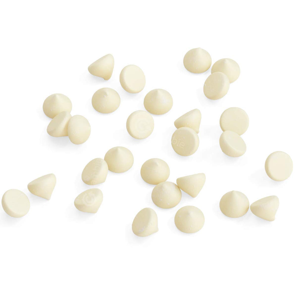 Cambie white chocolate chips as ice cream topping for indulgent treats
