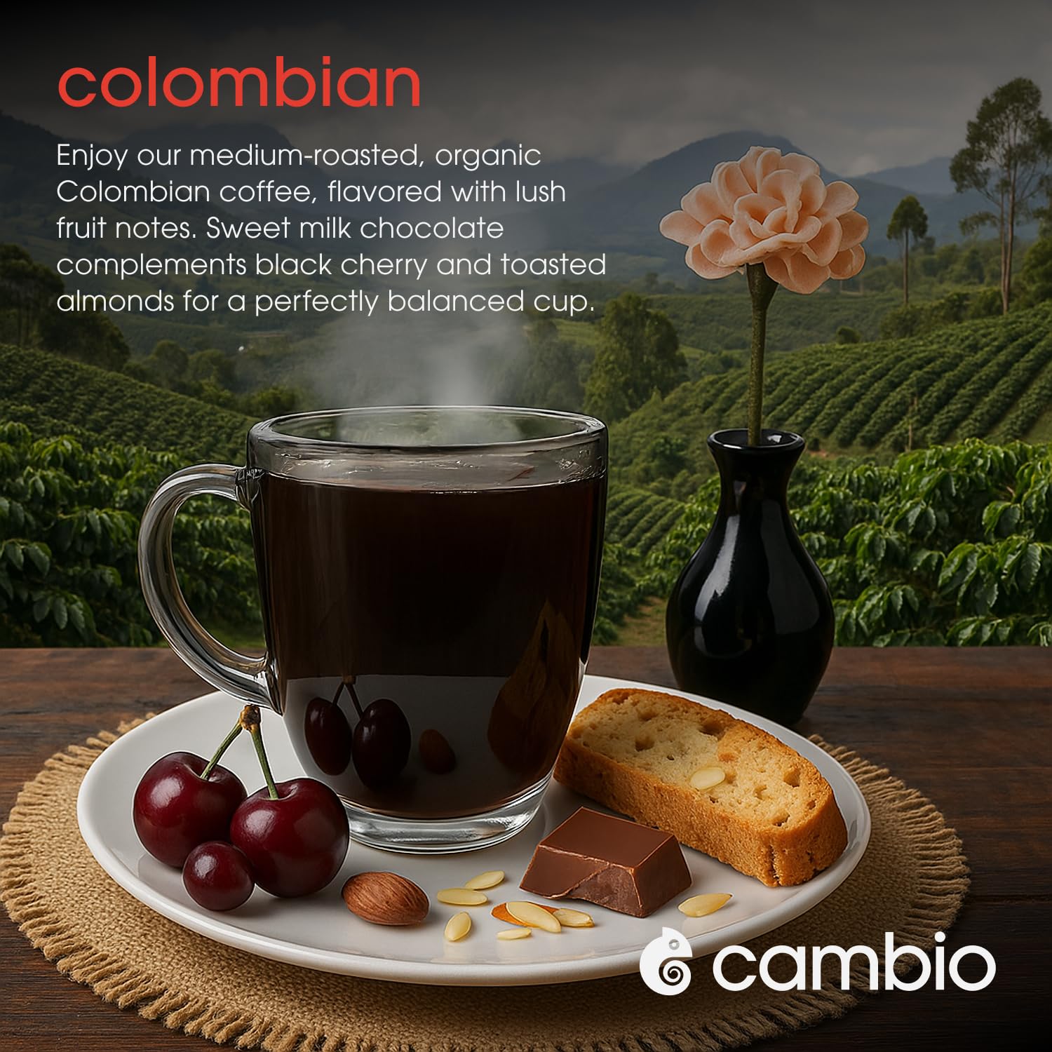 Cambio Roasters aluminum pods maintain freshness with oxygen-blocking design.
