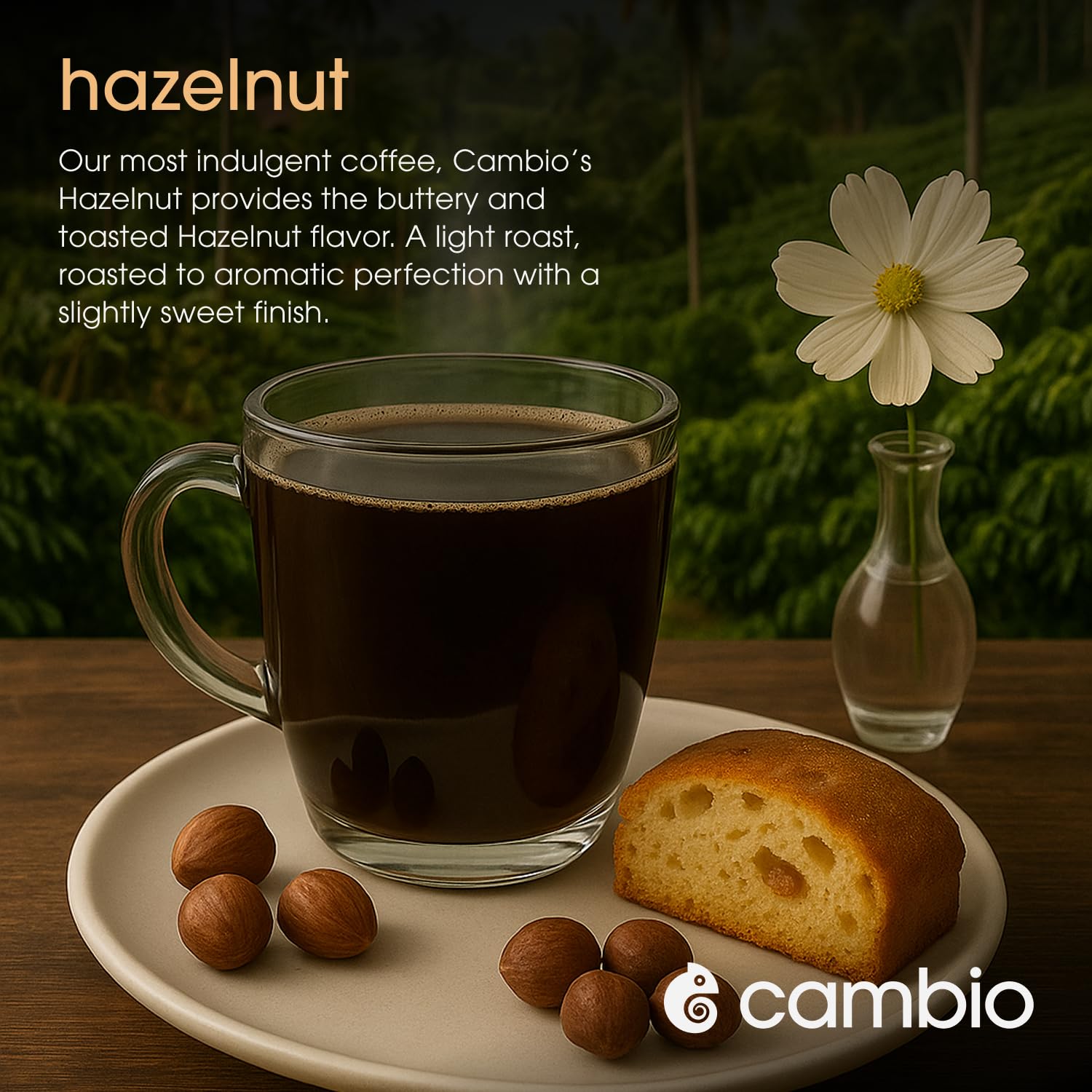 Cambio Roasters Keurig compatible pod image demonstrates easy, convenient brewing