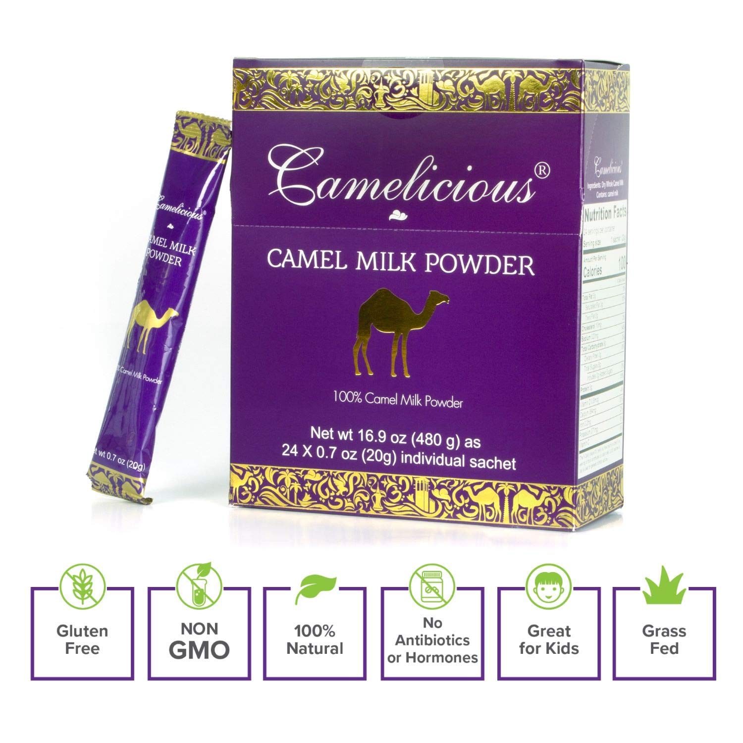 Family enjoying Camelicious camel milk powder as a refreshing dairy alternative.