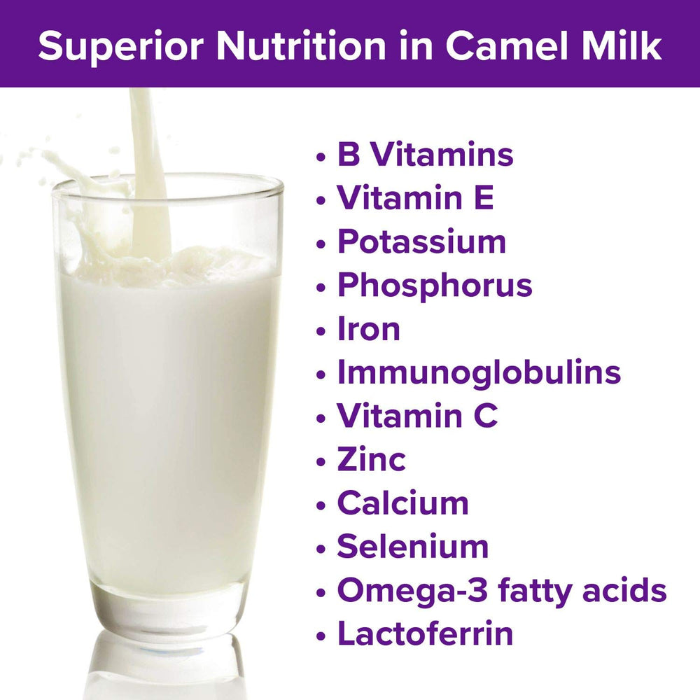 Camelicious packaging on store shelf signals gluten-free and non-GMO quality.