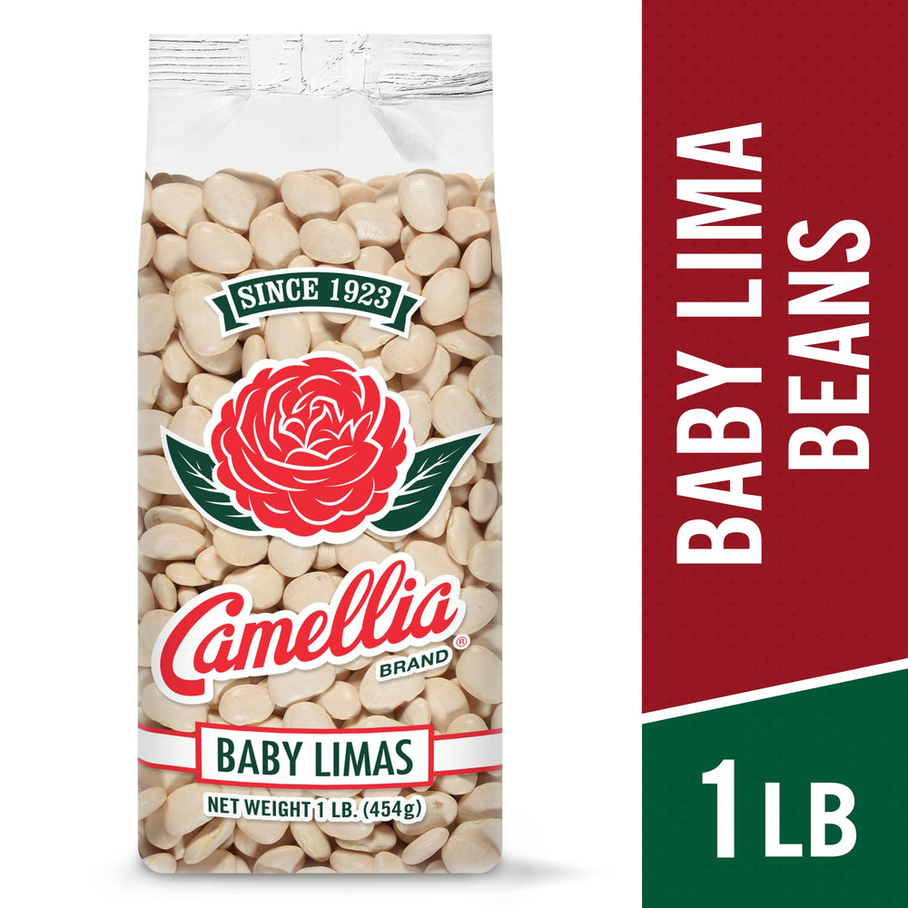 Camellia Brand beans simmering in a pot, perfect for hearty stews.