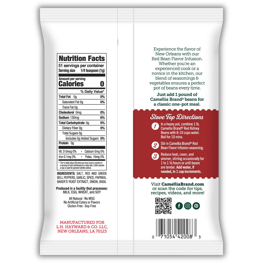 Camellia Brand Red Bean Flavor Infusion spoon-dispense makes weeknight beans easy to season