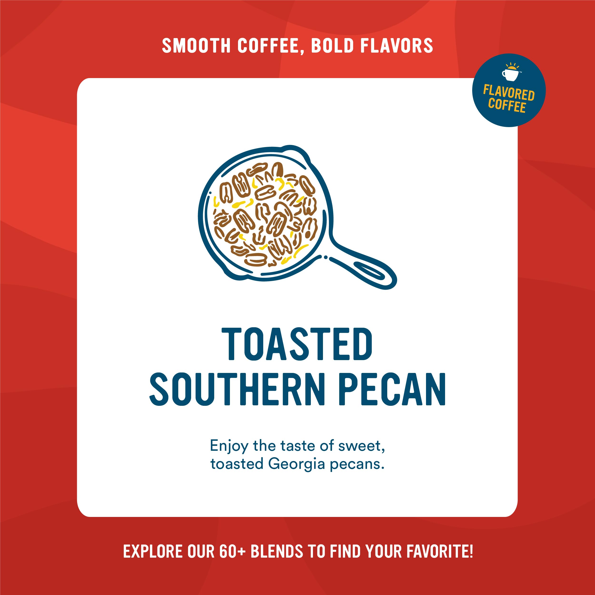 Cameron's Coffee brewed cup highlights smooth, full-bodied flavor and inviting aroma.