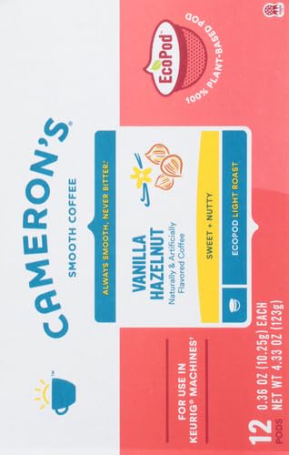 Camerons compostable filter pod as an eco-friendly brew option
