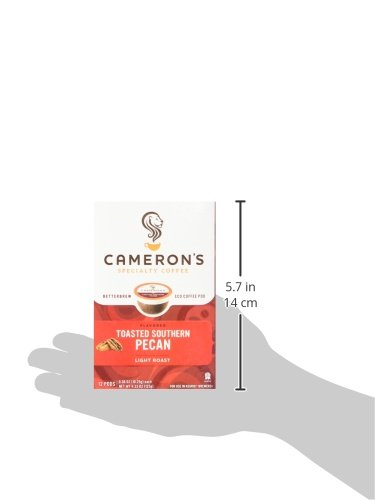Cameron's Coffee compostable pod, earth-friendly option for daily brews