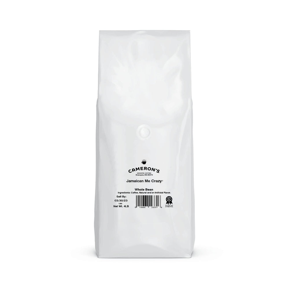 Cameron's Coffee Jamaican Me Crazy ground coffee for smooth, full-flavor brews.