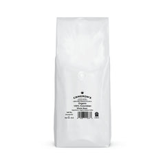 Cameron's Coffee Organic Colombian aroma fills the kitchen during brewing.