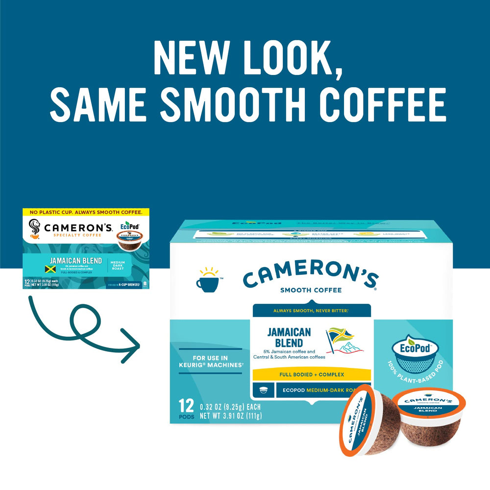 Single-serve pods compatible with Keurig 2.0 for office or home use