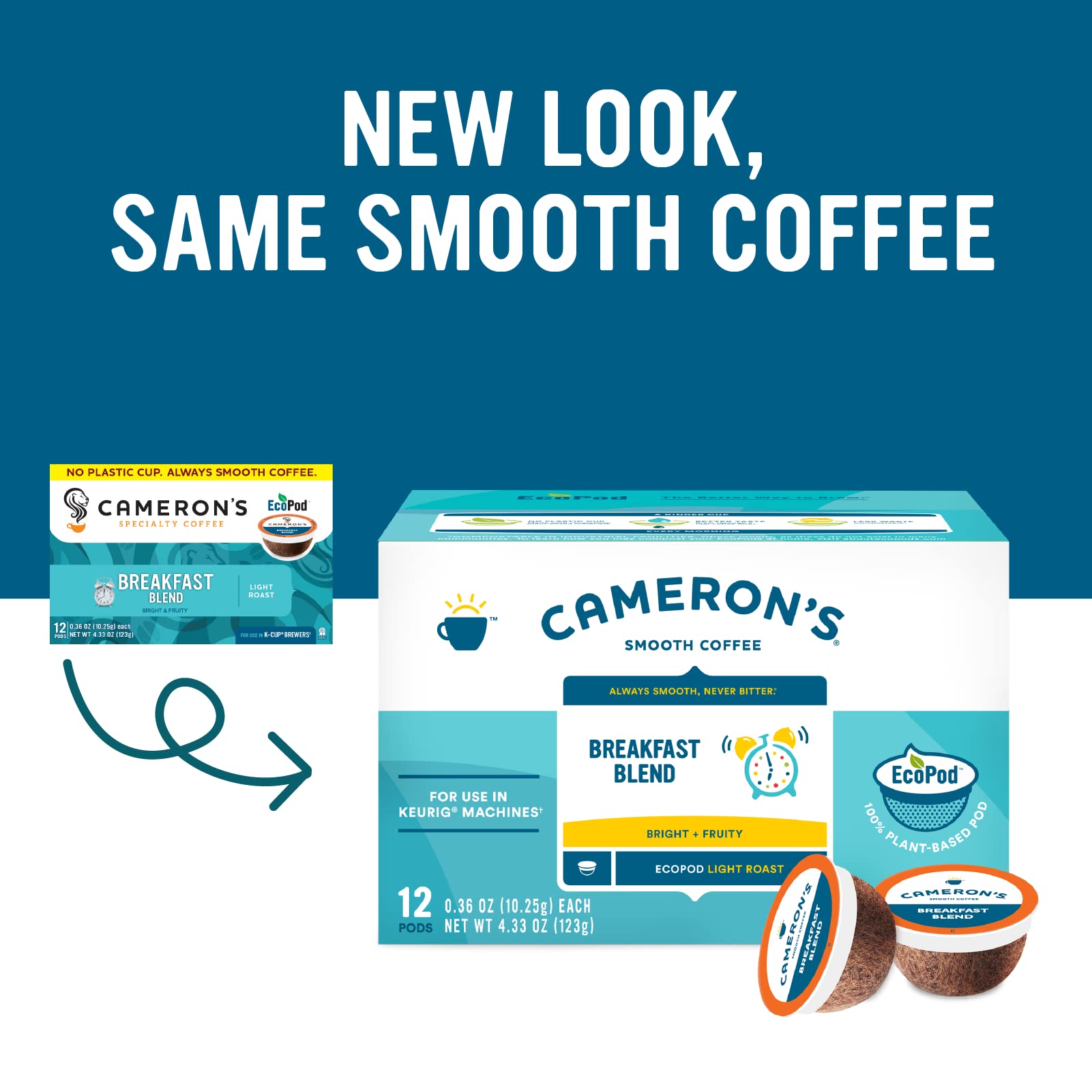 Cameron's small batch roast beans showcasing Arabica quality