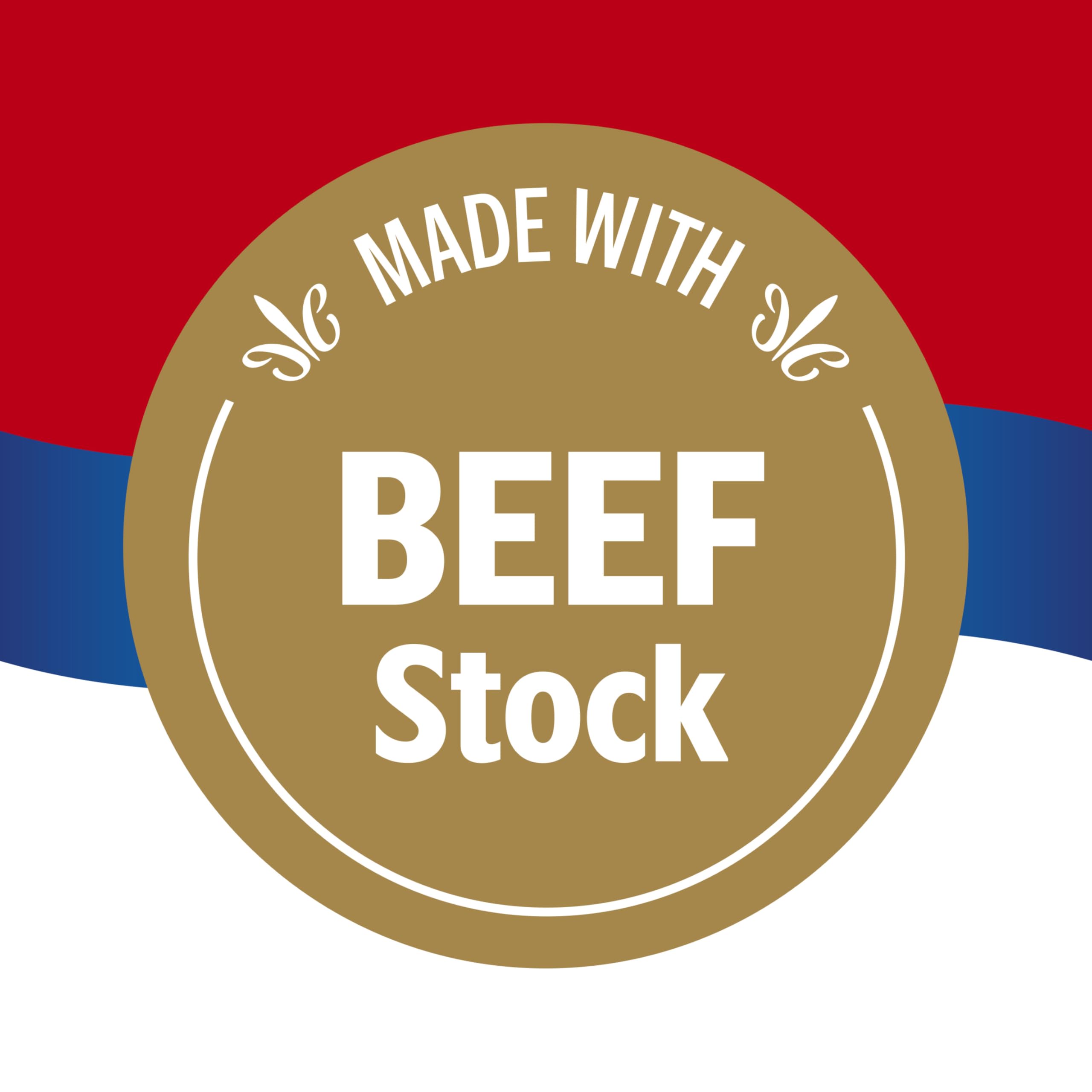Beef roast served with Campbell's Beef Gravy for added depth.